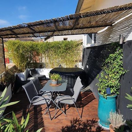 Duplex Avec Spa Et Terrasse En Plein Centre Du Village Saint-Jean-du-Gard Eksteriør bilde