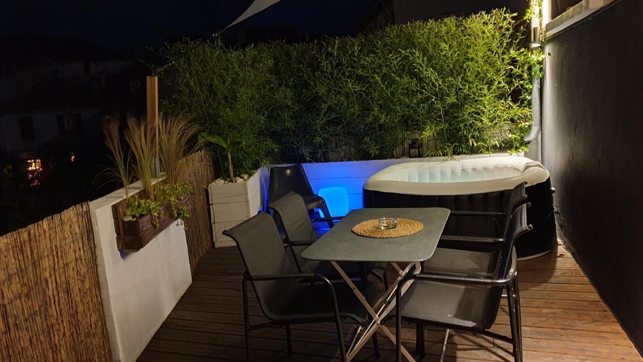 Duplex Avec Spa Et Terrasse En Plein Centre Du Village Saint-Jean-du-Gard Eksteriør bilde